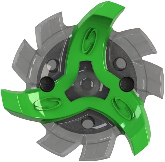 SOFTSPIKES Tour Flex Pro Golf Cleats Fast Twist 3.0-18 Replacement Spikes - Green/Charcoal - Also Fits Tri-Lok, Slim-Lok, and Tour Lock Cleat Insert Systems - Image 2